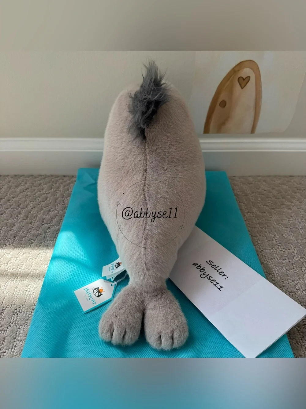 Jellycat Roarwell Sea Lion - Authentic - Brand New With Tags - Fast Ship